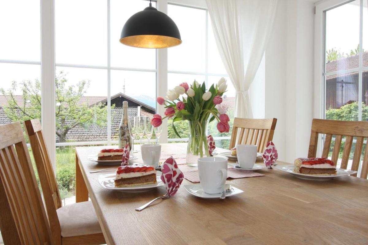 Haus Chiemsee-Blick Gstadt am Chiemsee Ngoại thất bức ảnh