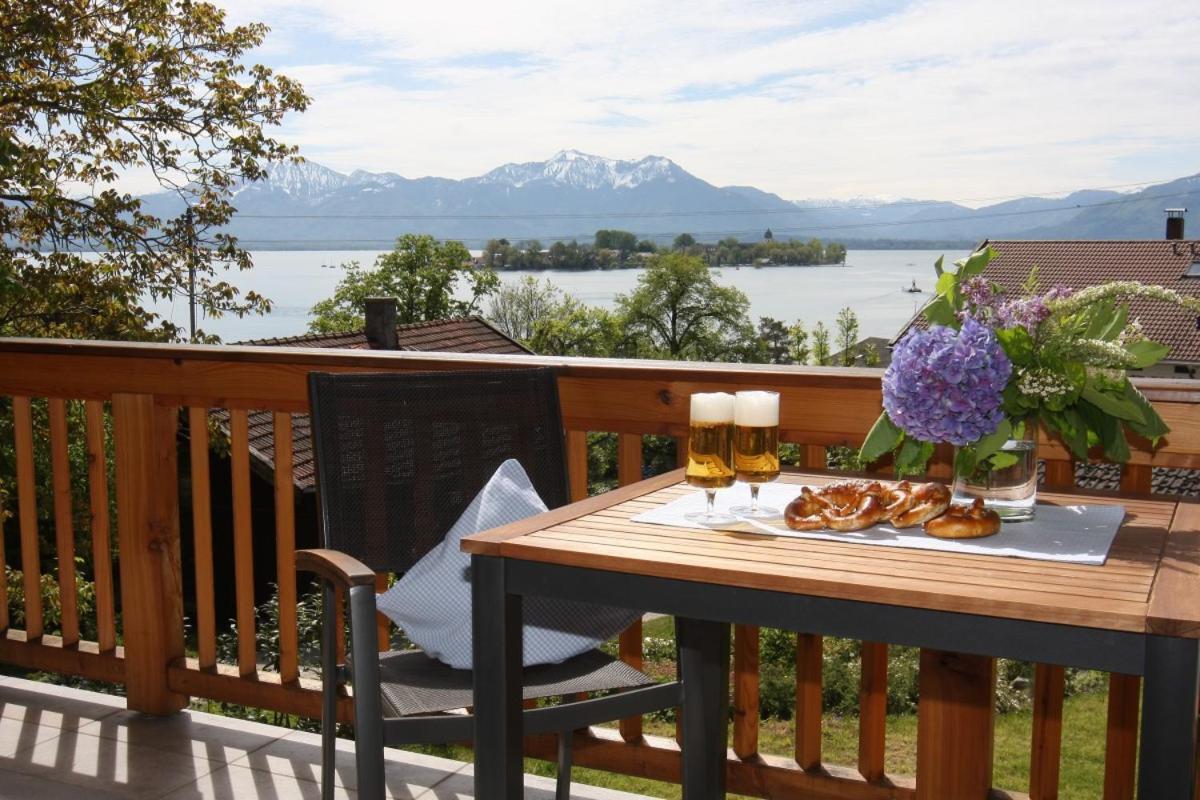 Haus Chiemsee-Blick Gstadt am Chiemsee Ngoại thất bức ảnh